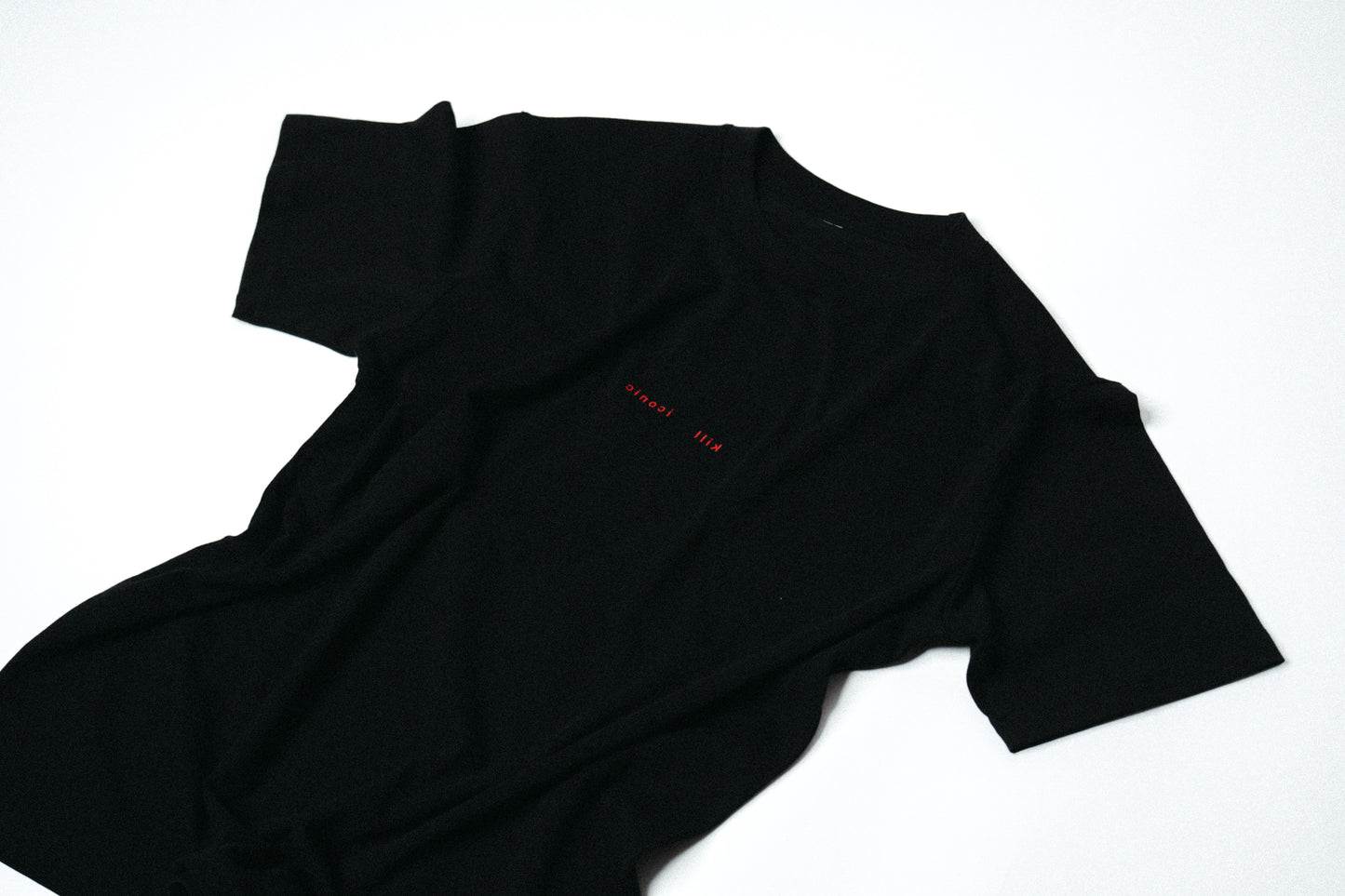 selfie t-shirt - black
