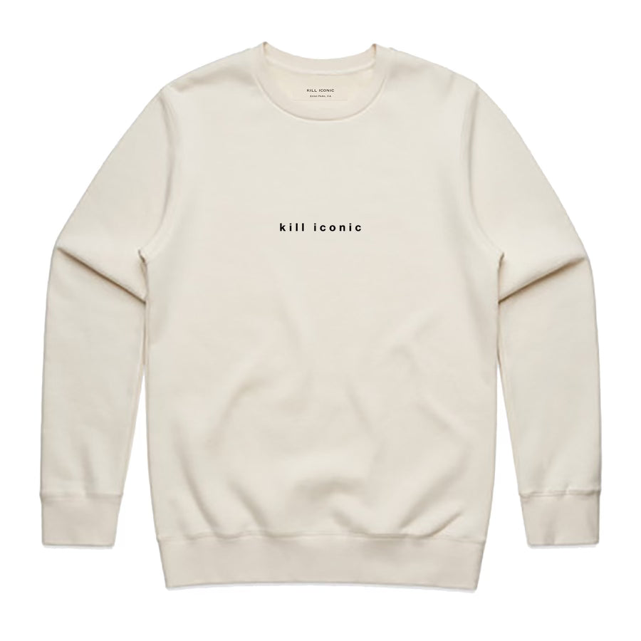 kill iconic echo park ecru crewneck