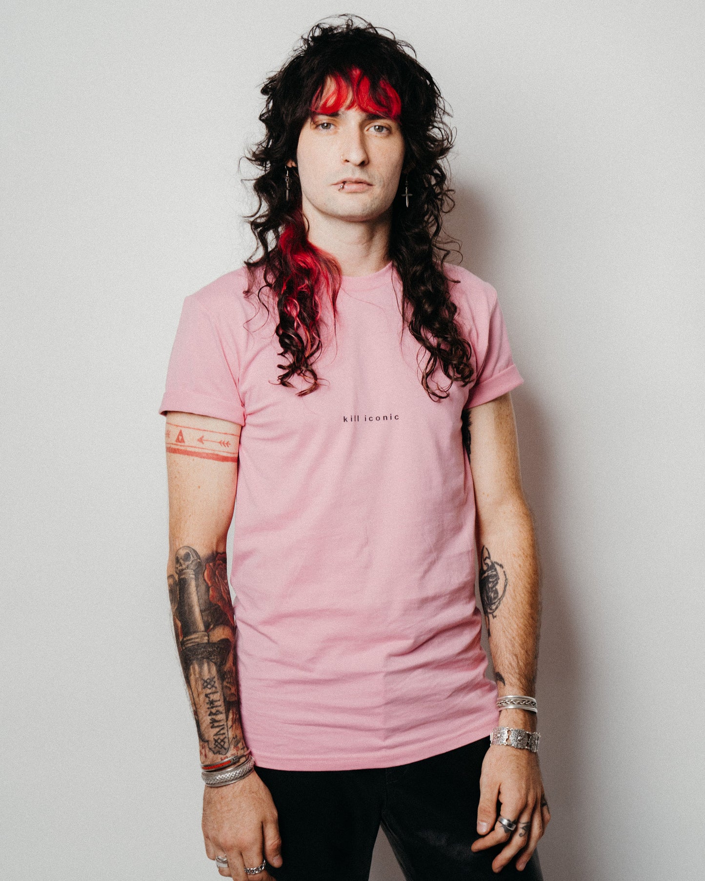 logo tee - bubblegum