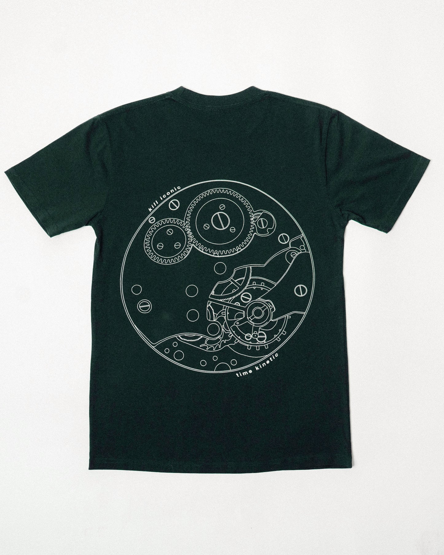 time kinetic tee - pine green