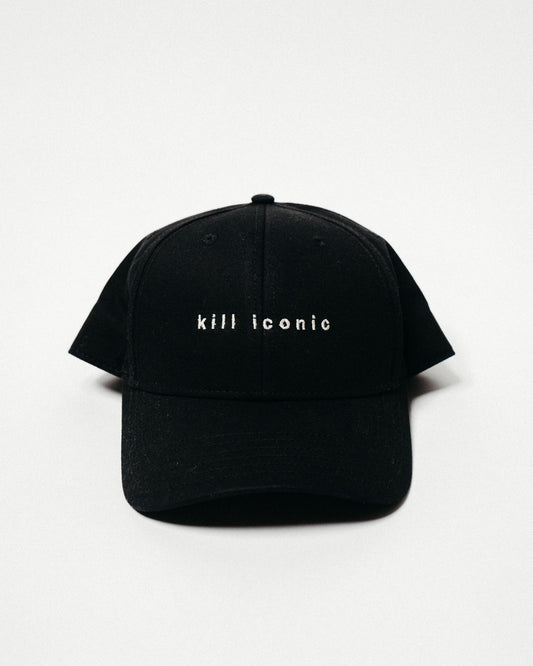 logo cap - black