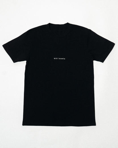 logo tee - black