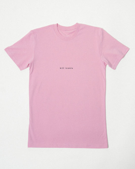 logo tee - bubblegum